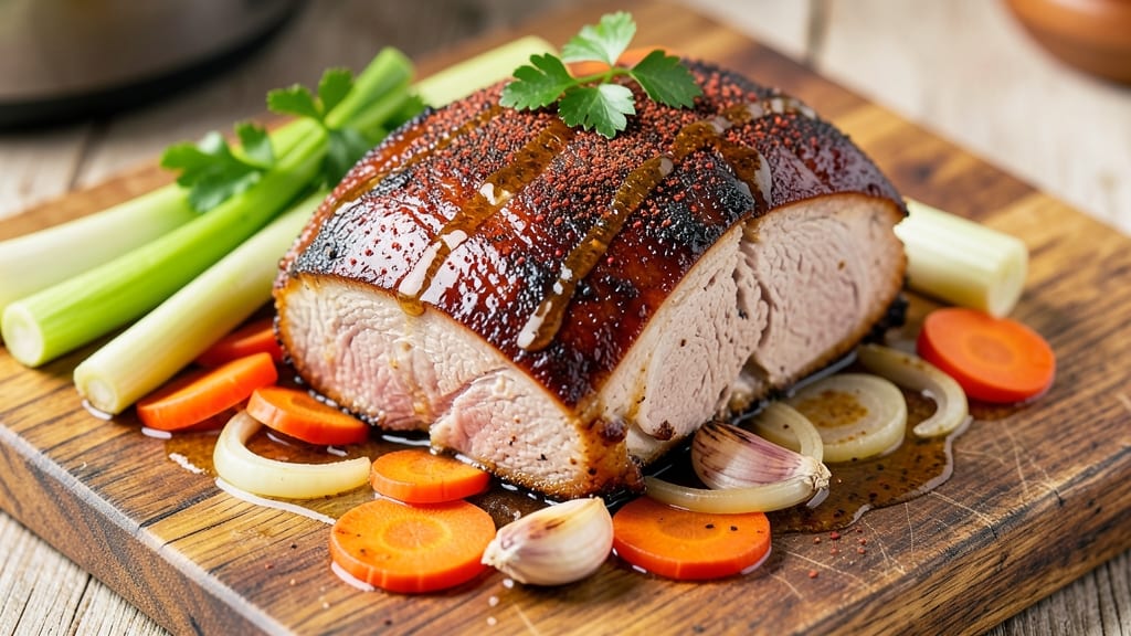 Pork Picnic Roast Pressure Cooker Recipe: Clockwork Sear Locks in Juicy Pink Centers