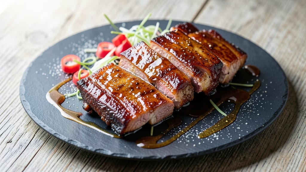 Char Siew Pork Ribs Recipe: Smoky Five-Spice Glaze with Sticky Crackling