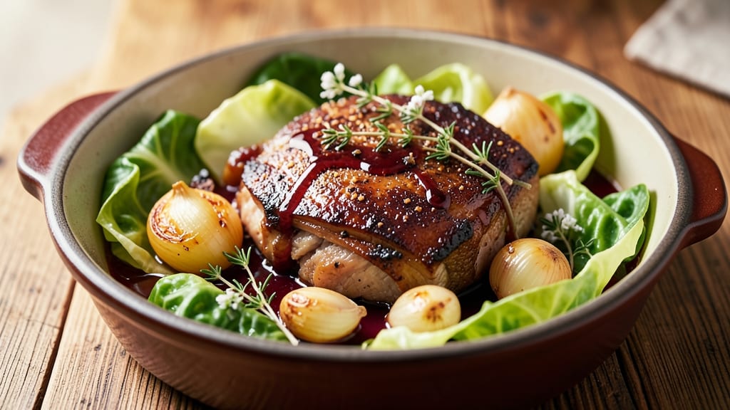 Braised Pork And Cabbage Recipe: Slow-Simmered Richness With Tangy Vinegar Depth