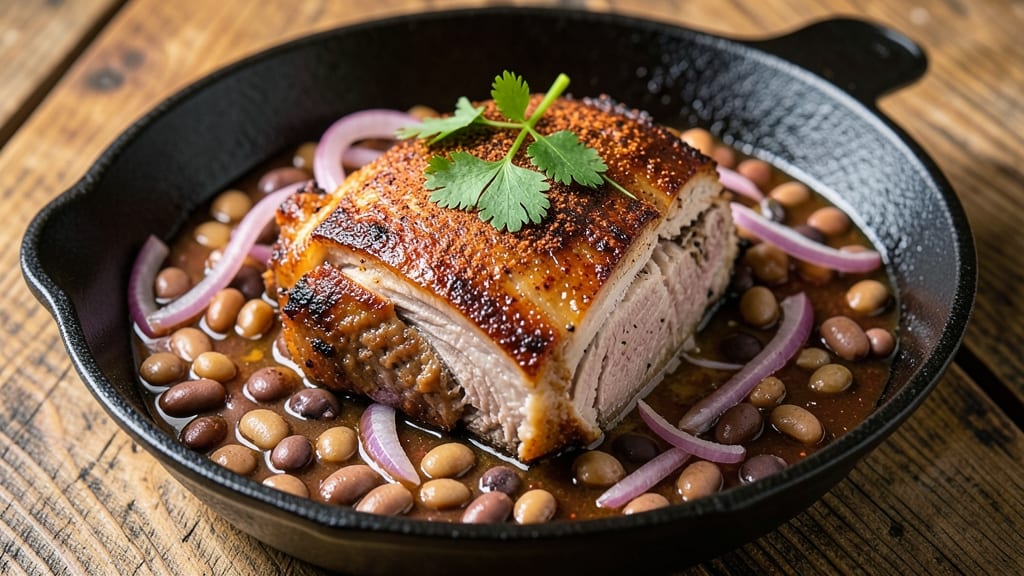 BBQ Pork And Beans Recipe: Smoky-Sweet Slow Cooker Simplicity