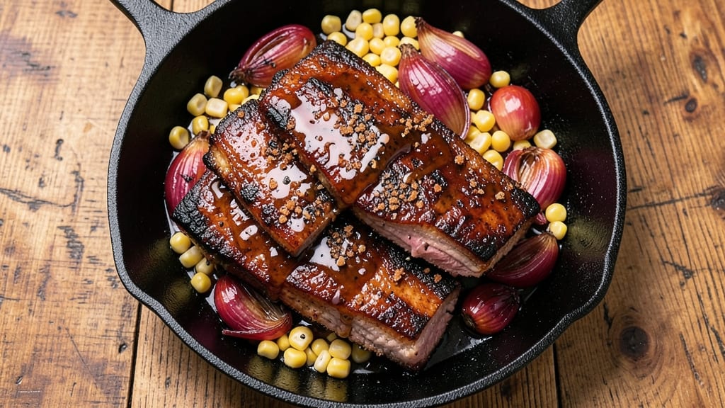 Bourbon Glazed Pork Ribs Recipe: Sticky-Sweet Bark With Smoky Depth