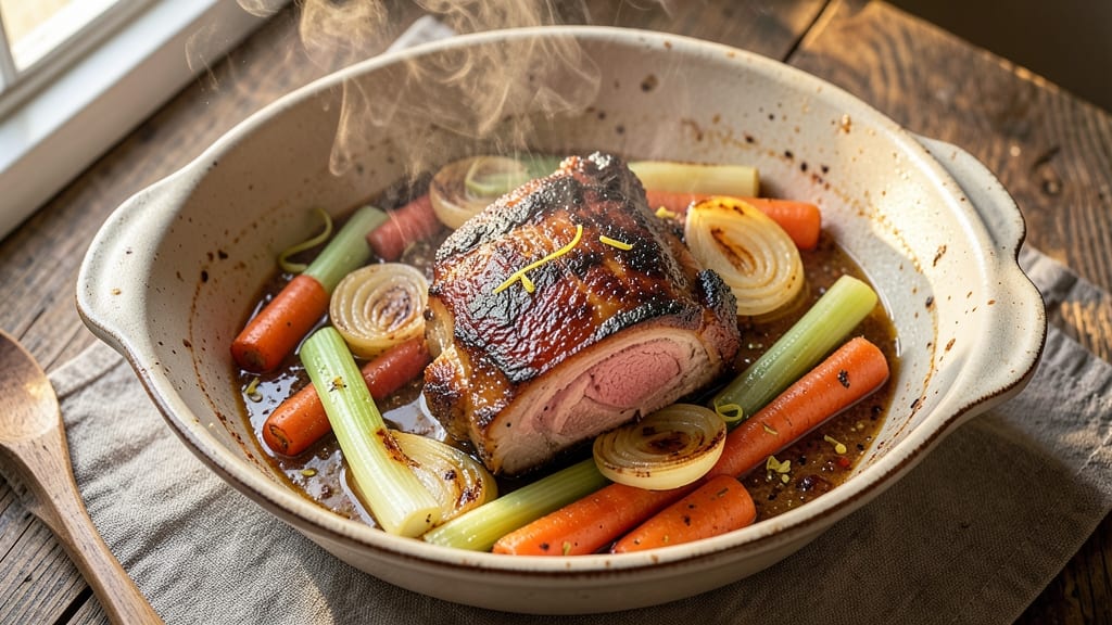 Braised Smoked Pork Shank Recipe: Deep-Flavor Shreds From Slow-Smoked Roots