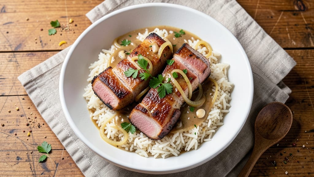 Campbell's Soup Pork Chops and Rice Recipe: One-Pot Meal with Creamy Tomato Base