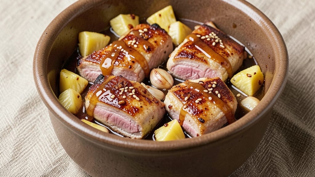 Pork Chops and Pineapple Crock Pot Recipe: Sweet-Tangy Fusion in One Pot