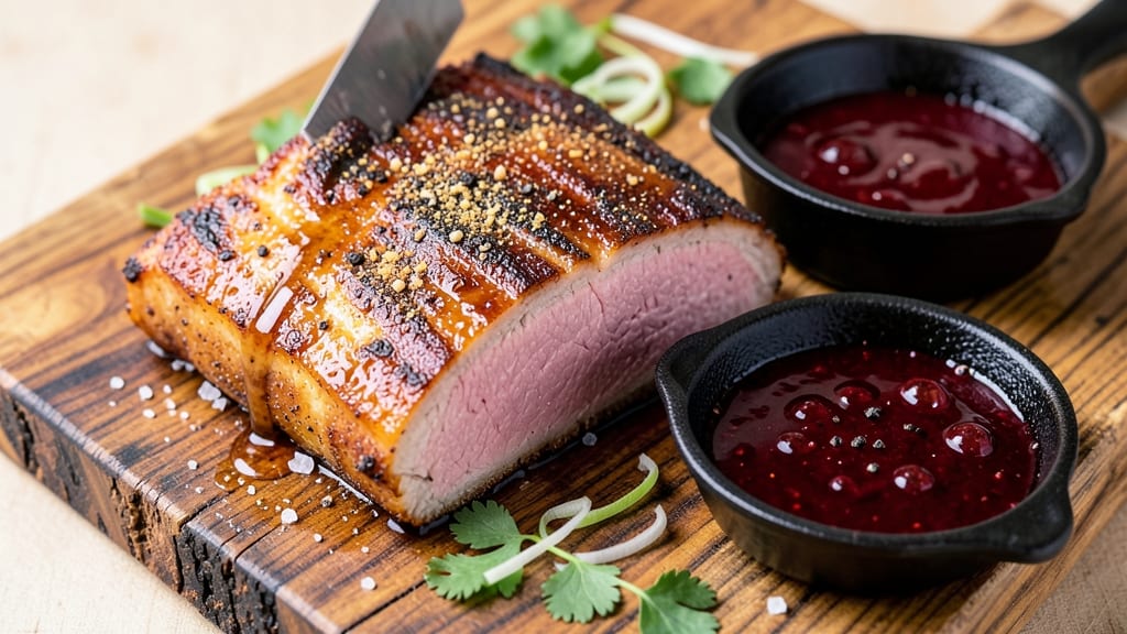 Baked BBQ Pork Loin Recipe: Crispy Bark, Juicy Hearts in One Pan