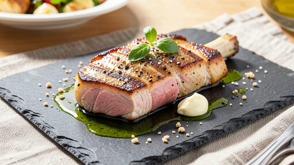 Best Grilled Pork Chop Recipe Ever: Buttery Sear and Juicy Pink Centers