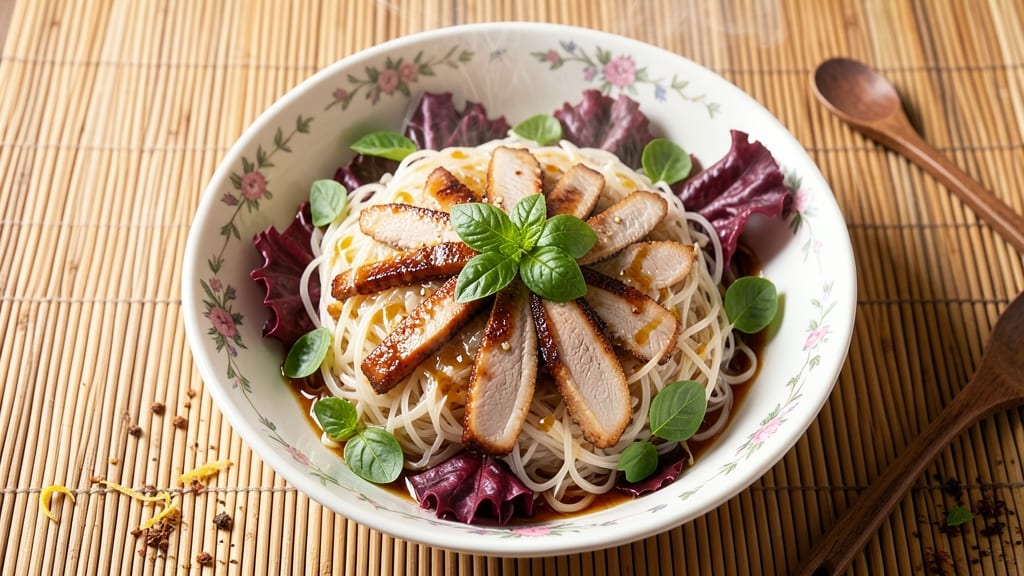 Asian Pork Wraps Recipe: Sticky-Sweet Glaze and Crispy Rice Paper Layers