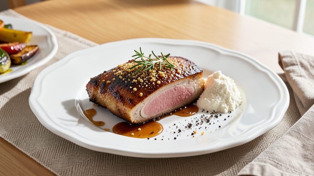 Baked Pork Chop Supreme Recipe: Pan-Crusted Crunch With Juicy Supreme-Style Core