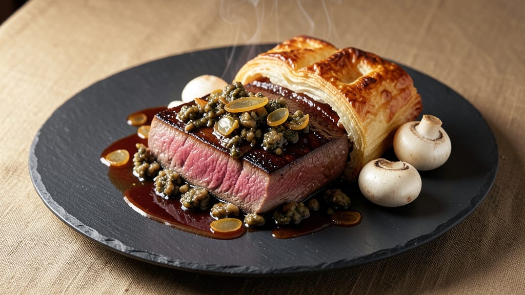 Beef Wellington No Pork Recipe: Mushroom-Duxelles Crust Without the Wait