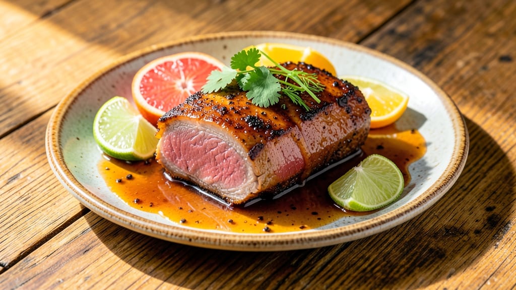 Caribbean Pork Tenderloin Recipe: Rum-Spiced Crisp Edges and Juicy Core
