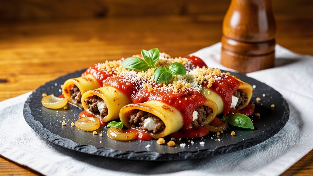 Beef and Pork Cannelloni Recipe: Layered Richness With Melty Cheese and Herbed Meat