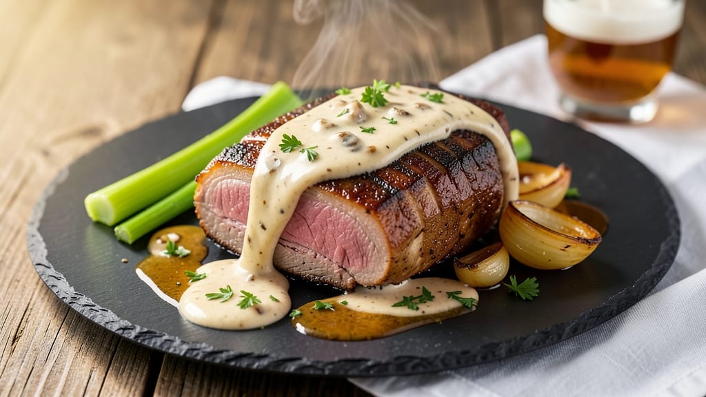 Campbell's Pork Roast Recipe: One-Pot Wonder With Celery Crown Crunch