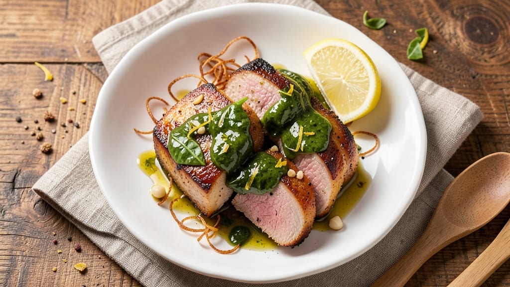 Basil Pork Chops Recipe: Herb-Infused Pan-Sear With Bright Green Sauce