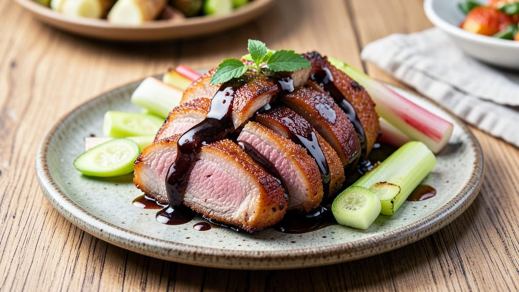 Bamboo Shoot Pork Recipe: Crispy Celery Crowns Over Smoky Soy Braise