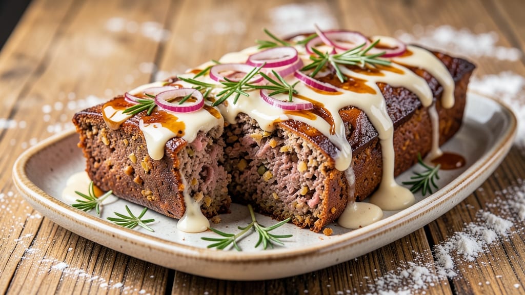 Beef Pork Lamb Meatloaf Recipe: Three-Meat Harmony With Crispy Top
