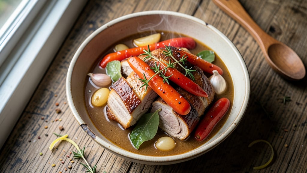 Boiled Pork Roast Recipe: Savory Stock Simmered to Fork-Tender Softness
