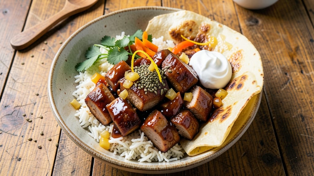 BBQ Pork Burrito Recipe: Smoky Cumin-Kissed Shreds Wrapped in Warm Tortillas