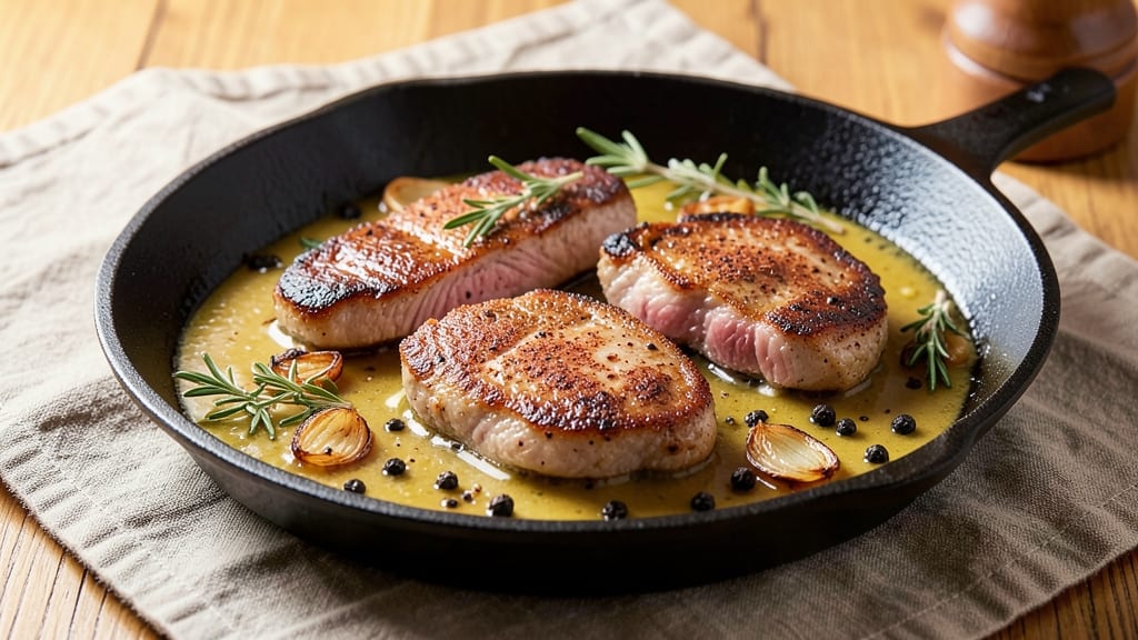 Boneless Center-Cut Pork Chops Recipe Skillet: Crispy Edges, Juicy Pink Hearts in 20 Minutes