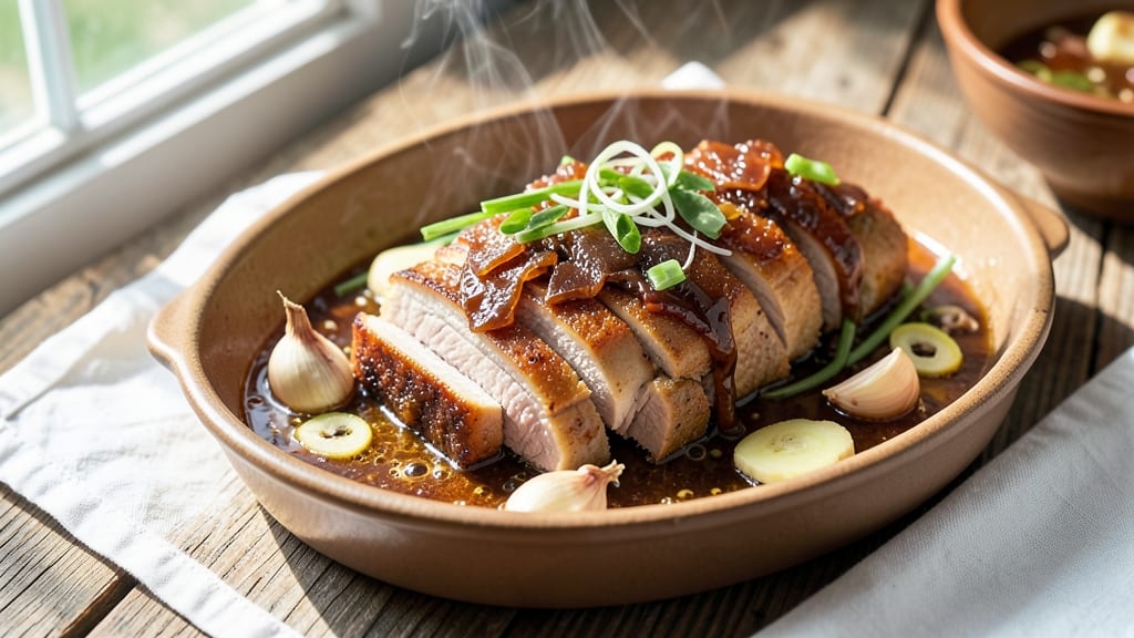 Braised Pork in Sweet Soy Sauce Recipe: Glazed Tenderness With Every Bite